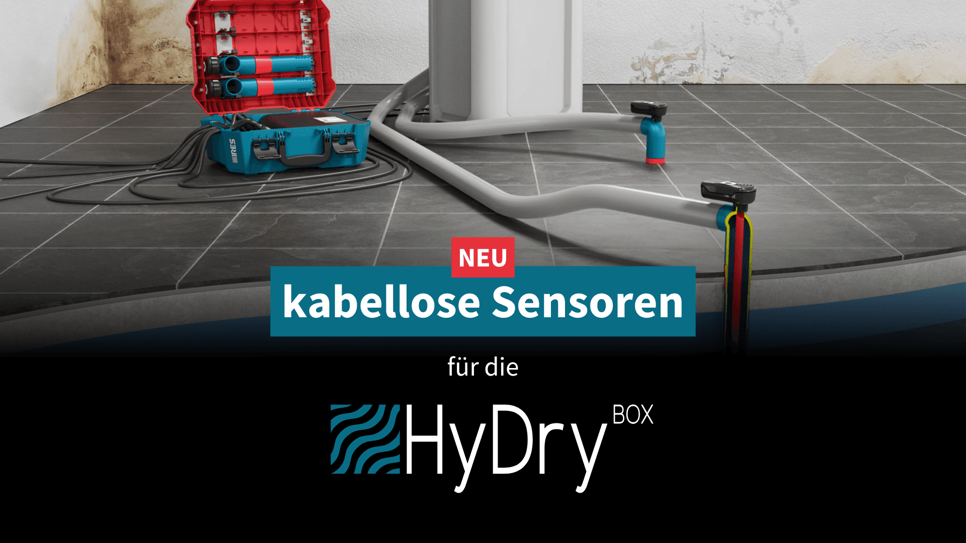 BLE-Sensoren für die HyDry® BOX