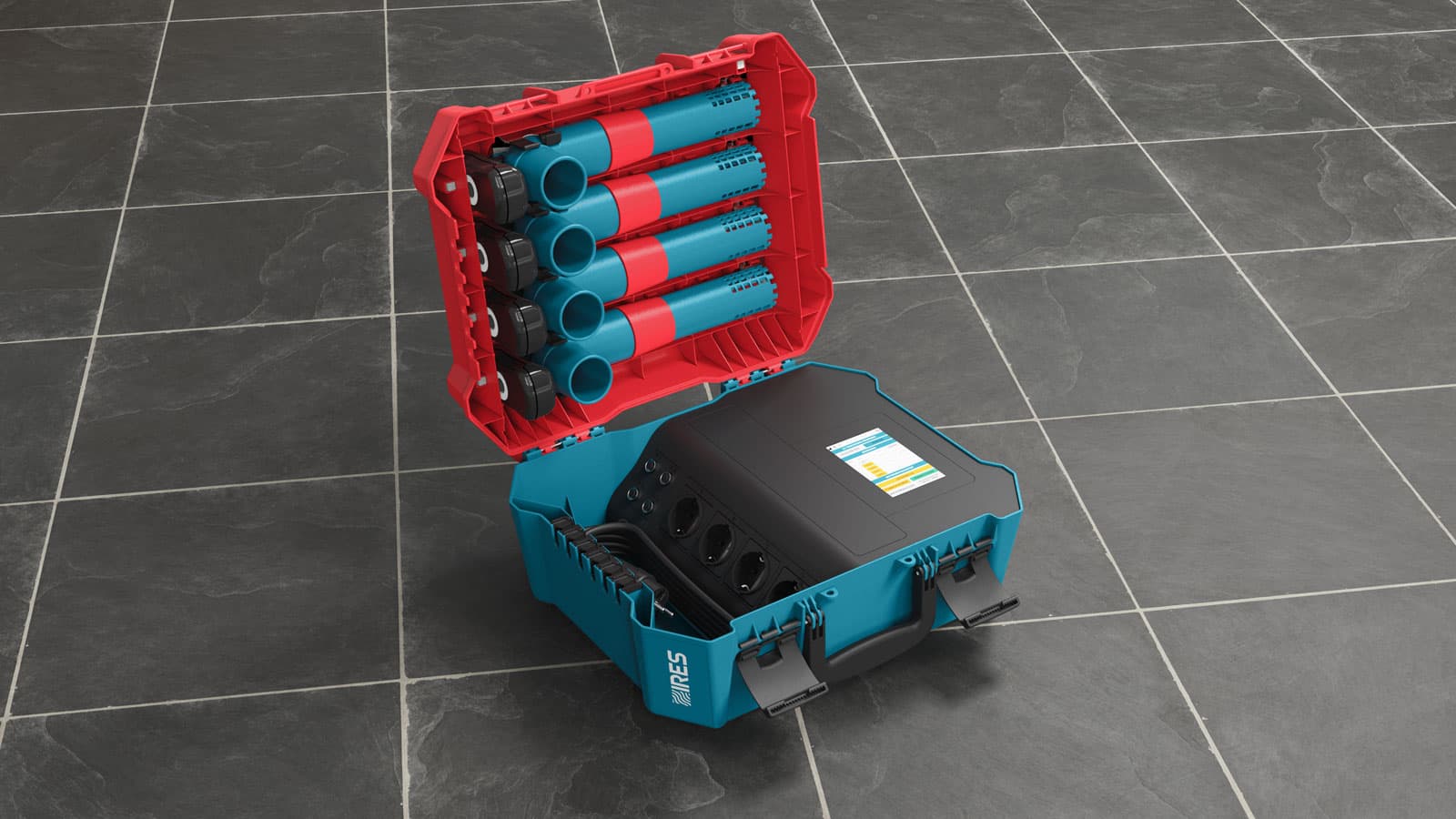 HyDry® BOX – Anschlüsse und Steckdosen